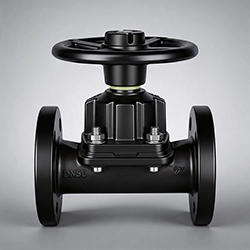 Straight Through Diaphragm Valve